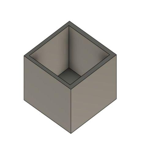 3D baskı boş kutu dekor modeli (Bu ürün Sadece Plastik parçadır - Almadan Önce Soru Sorabilirsiniz)