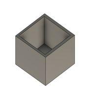 3D baskı boş kutu dekor modeli (Bu ürün Sadece Plastik parçadır - Almadan Önce Soru Sorabilirsiniz)