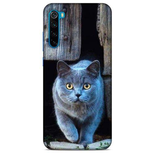 Lopard Xiaomi Redmi Note 8T Uyumlu Kılıf Kediler (48) Bumper Kılıf Duman