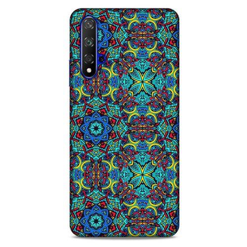 Ethnic Culture (100) Huawei P Smart S Y8P Kılıf Silikon Kapak Desenli