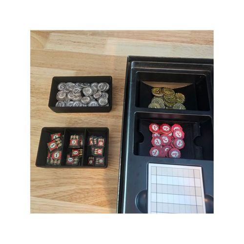 7 Wonders Second Edition Jeton Düzenleyici Tepsiler 3D Baskı (Bu ürün Sadece Plastik parçadır - Almadan Önce Soru Sorabilirsiniz)