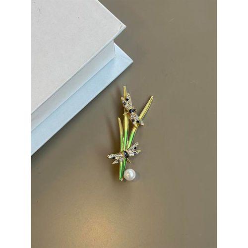 Sazlık Broş - Yeşil