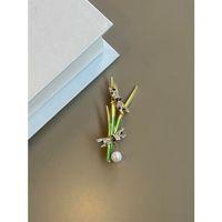 Sazlık Broş - Yeşil