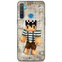 Lopard Oppo Realme 5i Uyumlu Kılıf PiXel (48) Bumper Kılıf Bob MC