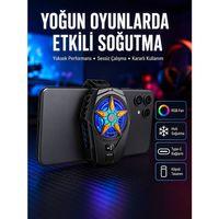 Dijital Göstergeli Evrensel Telefon Soğutma Fanı Yeni Nesil