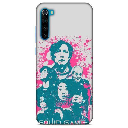 Xiaomi Redmi Note 8T Uyumlu Kılıf Squid Game (8) Baskılı Kılıf Sang