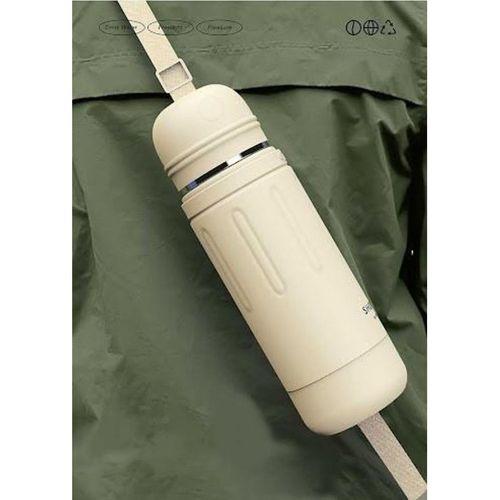 Shotay Durable Çelik Termos Matara 1500Ml Krem