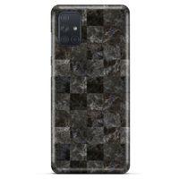 Mermer Desenli (47) Tema Crystal Flex Kılıf Zeytin Samsung Galaxy M51 Kılıf