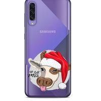 Zoologix (84) Samsung Galaxy A50s Şeffaf Kılıf Silikon Desenli