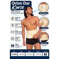 Orlon Dar Korse – Unisex Bel ve Karın Destek Korsesi – M 1006 - Rylks