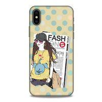 Sokak Modası 02 Apple iPhone XS Kılıf Desenli Silikon