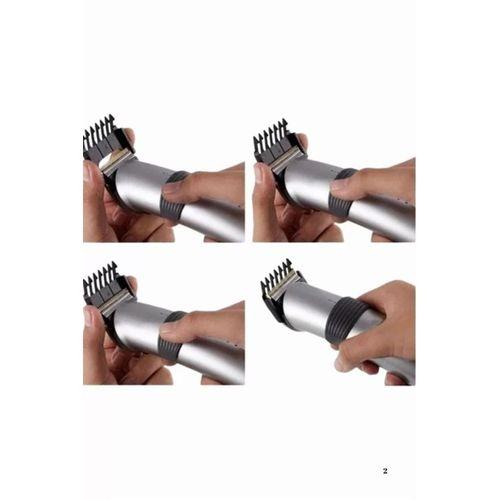 Yeni Nesil Profesyonel Şarjlı Saç Sakal Tıraş Makinesi Ayarlanabilir 4 Taraklı