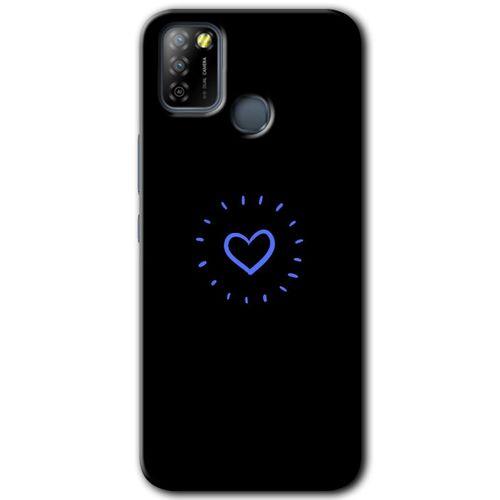 İnfinix Smart 5 Kılıf HD Desen Baskılı Arka Kapak - Heart Strokes
