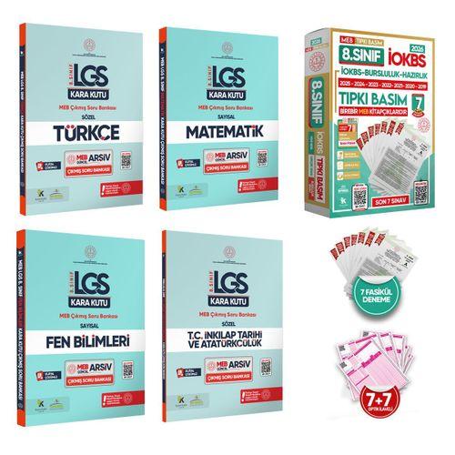 8 Sınıf İOKBS Bursluluk ALTIN PAKET Soru Bankası ve 6lı Tıpkı Basım Deneme Seti