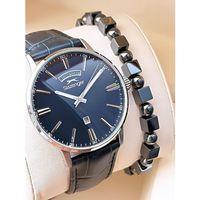 Slazenger Erkek Deri kordon Bileklik Hediyeli 2 Yıl Garantili Suya Dayanıklı Kol Saati VS.BLKT.0761