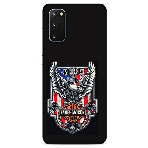 Samsung Galaxy S20 Uyumlu Kılıf Motorsiklet (7) Telefon Kılıfı Harley Davidson