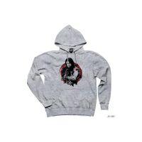 Avengers Winter Soldier Gri Kapşonlu Sweatshirt Hoodie