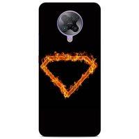 Lopard Xiaomi Poco F2 Pro Uyumlu Kılıf FireX (49) Ultra Silikon Kılıf SuperMan