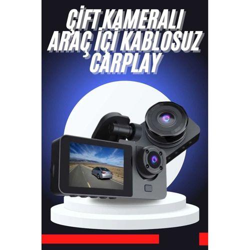 Carplay Fotoğraf Ve Video Kaydedici Araç İçi Kamera Ekranlı
