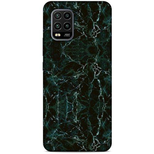Mermer Desenli (27) Tema Tasarımlı Kılıf Zümrüt Yeşili Xiaomi Mi 10 Lite Kılıf