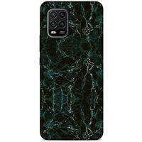 Mermer Desenli (27) Tema Tasarımlı Kılıf Zümrüt Yeşili Xiaomi Mi 10 Lite Kılıf