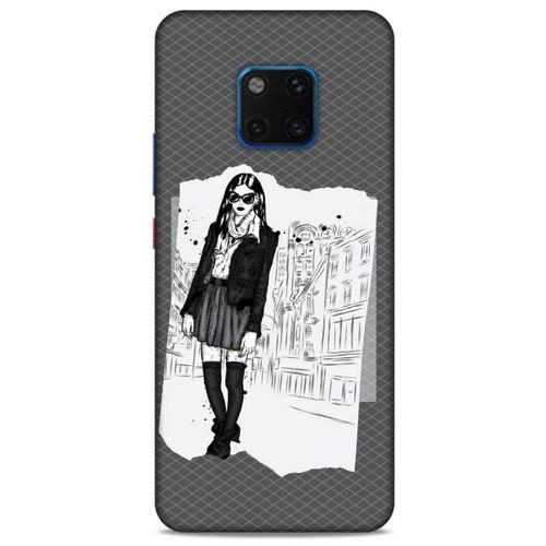 Sokak Modası 67 Huawei Mate 20 Pro Kılıf Desenli Silikon