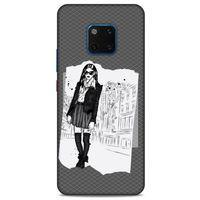 Sokak Modası 67 Huawei Mate 20 Pro Kılıf Desenli Silikon