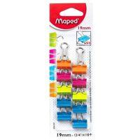 MAPED 19 mm RENKLİ KISKAÇ (10'lu Paket)
