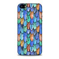 Apple Iphone 5 Kılıf Desenli Özel Seri Tüyler (37) Silicone Cover