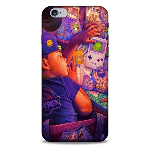 Retro (41) Desen Tank Kılıf Renkli Apple Iphone 6S Plus Kılıf