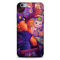 Retro (41) Desen Tank Kılıf Renkli Apple Iphone 6S Plus Kılıf