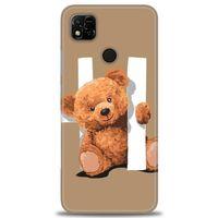 Xiaomi Redmi 10A Kılıf HD Baskılı Kılıf - Teddy Hı + Tam Ekran Koruyucu