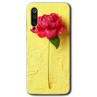 Xiaomi Mi 9 Kılıf HD Desen Baskılı Arka Kapak+Temperli Cam - Kırmızı Gül