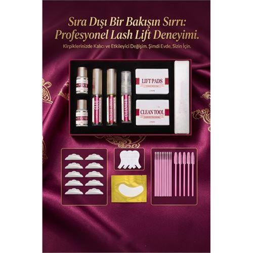 Lash Lift & Kirpik Lifting Seti - 5-8 Dakikada Hızlı ve Kalıcı Kıvrım 8 Haftaya Kadar 722967