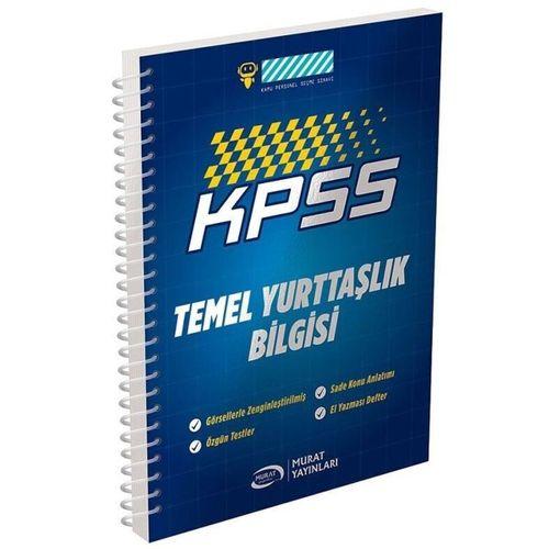 KPSS Temel Yurttaşlık Bilgisi Vatandaşlık Defteri Murat Yayınları