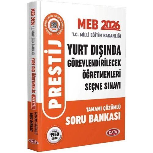 2026 Yurt Dışında Görevlendirilecek Öğretmenleri Seçme Sınavı Tamamı Çözümlü Soru Bankası Data Yayınları