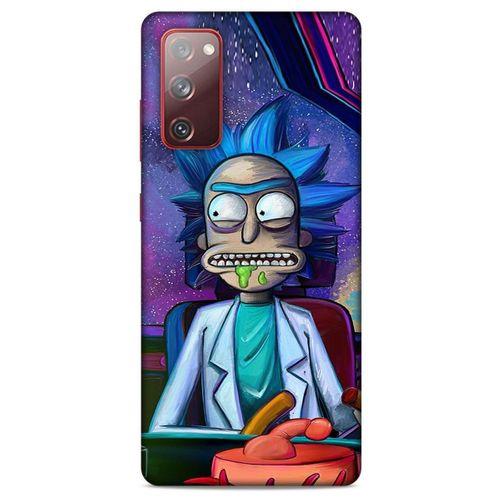 Samsung Galaxy S20 Fe Uyumlu Kılıf Rick And Morty (45) Liquid Air Kılıf Decoy