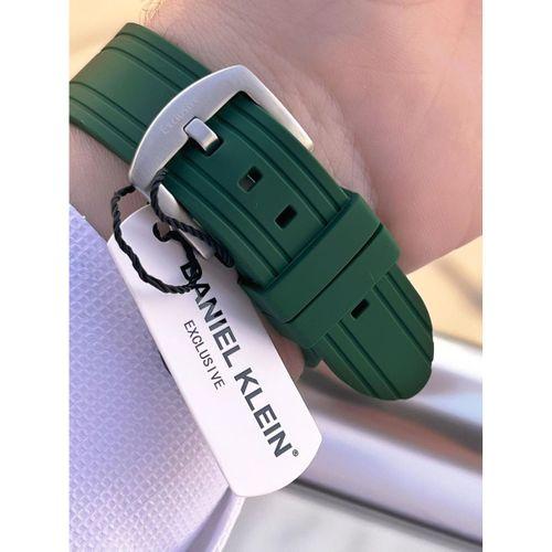 Daniel Klein Erkek Kol Saati 30 Metre Suya Dayanıklı Silikon Kordon + Bileklik Hediyeli VS.BLKT.0715