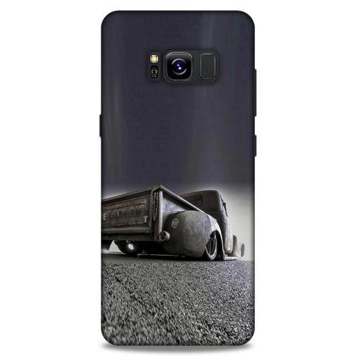 Lopard Samsung Galaxy S8 Uyumlu Kılıf PickUpX (10) Full Koruma Kılıfı Koyu Gri