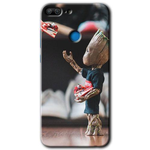 Honor 9 Lite Kılıf HD Desen Baskılı Arka Kapak - I am Groot
