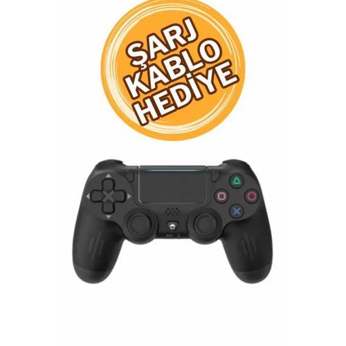 Ps4 Kol Wireless Bt Kablosuz Oyun Kolu Ps4 Joystick Tablet Telefon Pc Uyumlu Titreşimli Oyun Kolu