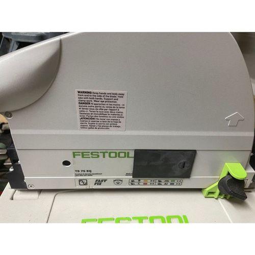 Festool TS75 Arbor Toz Kapağı 3D Baskı