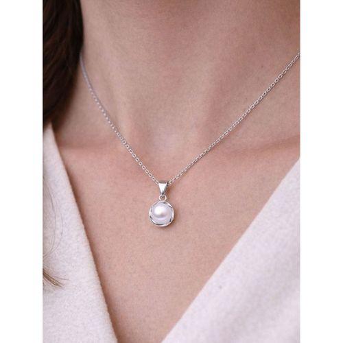 Gümüş Doğal Kadın İnci Kolye