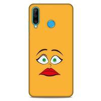 Emojix (69) Huawei P30 Lite Kılıf Silikon Kapak Desenli