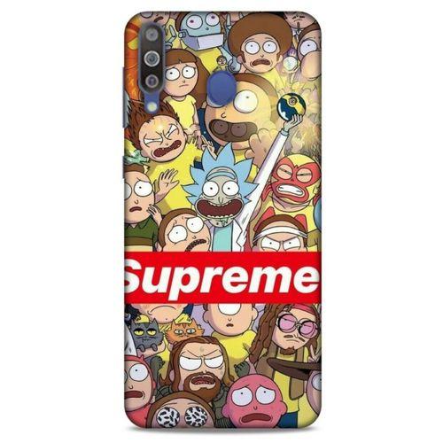 Samsung Galaxy M30 Uyumlu Kılıf Rick And Morty (44) Tough Armor Kılıf Beth C-500A