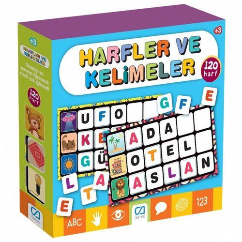 Games Games Harfler ve Kelimeler Eğitici Kartlar 120 Harf 5129