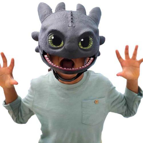 Nessiworld Ejderhayı Nasıl Eğitirsin? Toothless Sesli ve Işıklı Maske 38 cm