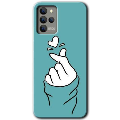 Omix X700 Kılıf HD Desen Baskılı Arka Kapak - Mutluluk