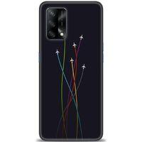 Oppo A74 Kılıf HD Baskılı Kılıf - Uçaklar + Tam Ekran Koruyucu
