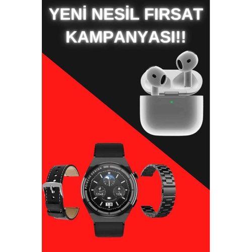 Akıllı Saat Ve Kulaklık Seti Bildirim Görme Arama Cevaplama Anc Özelliği